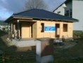 Hrubá stavba dřevostavby v Urbanicích okr. Hradce Králové
